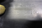 Юбка заднего бампера (5216906190) для Toyota Camry V70 с 2017г