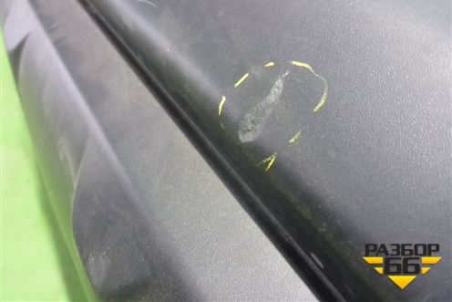 Бампер задний (до 2017г под парктроник) (85022BP70H) для Nissan Qashqai (J11E) с 2013г