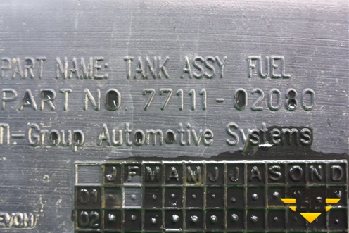 Бак топливный (7711102080) для Toyota Avensis с 2003-2009г