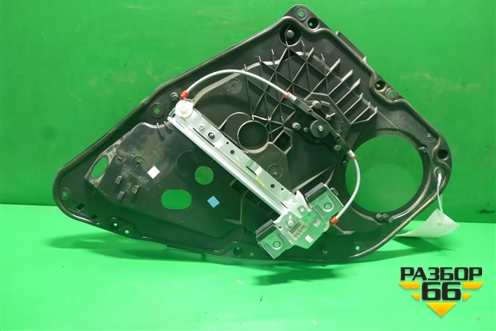 Стеклоподъёмник механический задний правый (C1BBA045H22AC) для Ford Fiesta с 2008-2015г