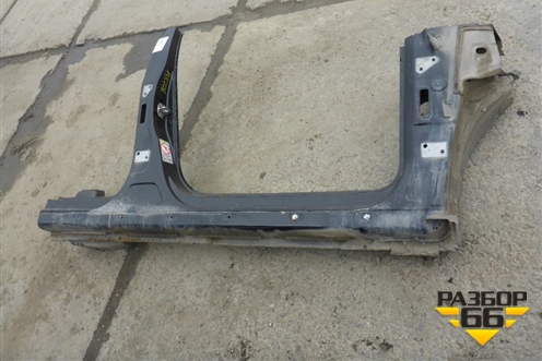 Порог со стойкой правый (с передней стойкой) для Volkswagen Passat (B6) с 2005-2010г