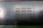 Накладка декоративная на двигатель ( 1.8л BZB) (06J103925H) для Volkswagen Passat (B6) с 2005-2010г