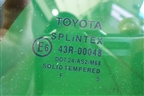 Стекло двери задней правой форточка (седан) для Toyota Avensis с 2003-2009г