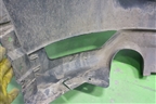Бампер задний (KB8A50221) для Mazda CX 5 с 2017г
