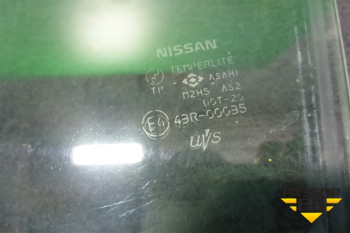 Стекло двери передней левой (80301CA000) для Nissan Murano (Z50) с 2002-2008г