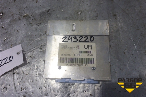 Блок управления двигателем (1.5л МКПП A15SMS) (96391857) для Chevrolet Lanos с 2004г