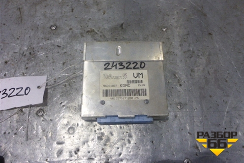 Блок управления двигателем (1.5л МКПП A15SMS) (96391857) для Chevrolet Lanos с 2004г