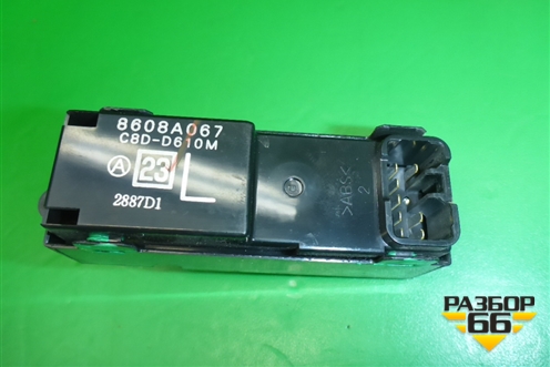 Кнопка стеклоподъёмника (8608A067) для Mitsubishi Lancer-X с 2007г