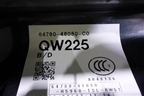 Обшивка двери багажника (нижняя) (6478048080) для Lexus RX 300 c 2009-2015г