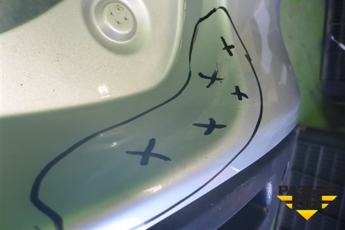 Бампер задний (под парктроник) (7181154P) для Suzuki Vitara с 2014-2025г