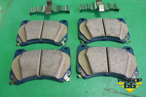 Колодки тормозные передние (581013MA11) для Hyundai Genesis с 2008-2013г
