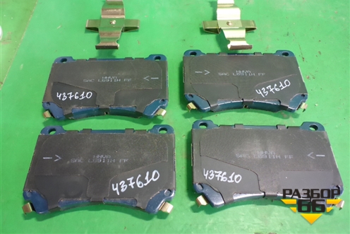 Колодки тормозные передние (581013MA11) для Hyundai Genesis с 2008-2013г