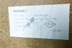 Полка багажника (8200448581) для Renault Clio с 1998-2002г