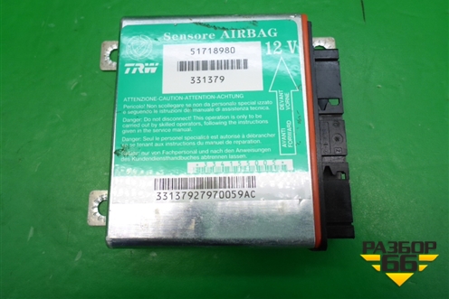Блок управления AIR BAG (51718980) для Fiat Albea с 2003г