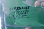 Стекло двери задней правой (7700430720) для Renault Clio с 1998-2002г