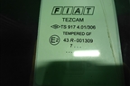 Стекло двери задней правой (46419037) для Fiat Albea с 2003г