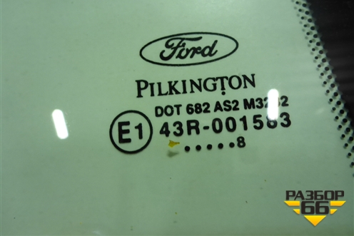 Стекло двери задней левой форточка для Ford Fusion с 2002г