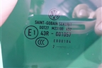 Стекло двери задней правой (5M0845026) для Volkswagen Golf V Plus с 2005-2014г