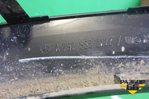 Накладка заднего крыла правого (A2928852122) для Mercedes Benz GLE-Klass (купе) C292 с 2015г