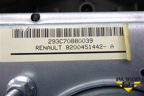Подушка безопасности в рулевое колесо (после 2001г) (8200451442) для Renault Clio с 1998-2002г