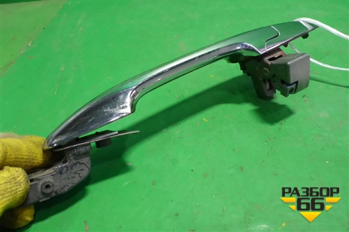Ручка наружная двери передней правой (хром) для Honda Civic 4D с 2006-2012г