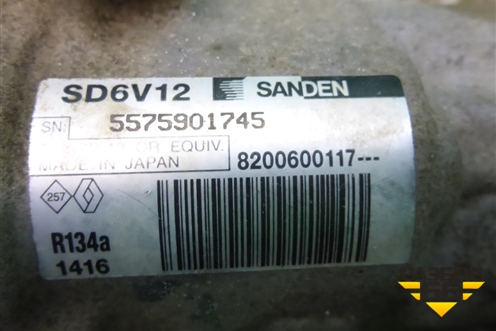 Компрессор кондиционера (1.4л) (8200600117) для Renault Clio с 1998-2002г