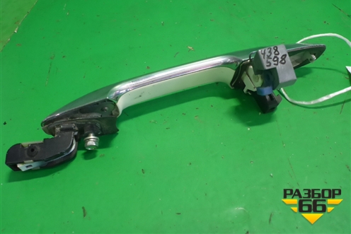 Ручка наружная двери передней правой (хром) для Honda Civic 4D с 2006-2012г