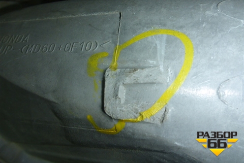 Фара противотуманная правая (до 2005г) для Honda CR-V(RD4) с 2002-2006г