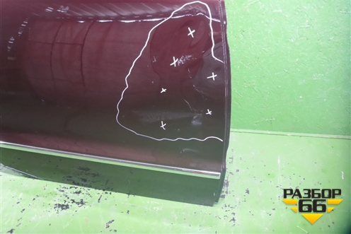 Дверь задняя правая (седан) (3T5833052) для Skoda Superb с 2008-2015г (Суперб)