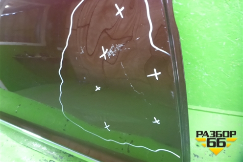 Дверь задняя правая (седан) (3T5833052) для Skoda Superb с 2008-2015г (Суперб)