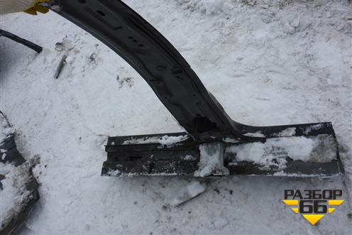Порог со стойкой правый для Land Rover Discovery 3 с 2004-2009г