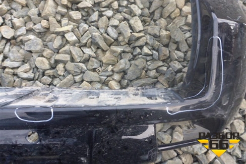 Бампер задний (до 2017г под парктроник) (5215960500) для Toyota Land Cruiser Prado(150) с 2009г