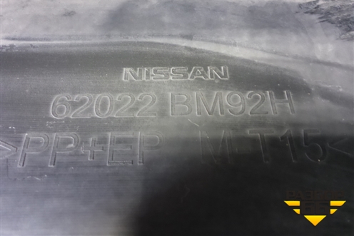 Бампер передний (до 2017г под парктроник) (62022BM92H) для Nissan Qashqai (J11E) с 2013г (Кашкай)