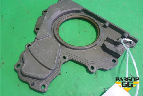 Крышка коленвала задняя (2.7л  276DT) (4R8Q6K301AA) для Land Rover Discovery 3 с 2004-2009г