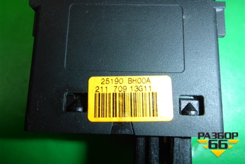 Переключатель корректора фар (25190BH00A) для Nissan Note (Е11) с 2005-2013г