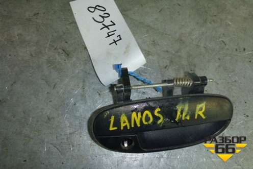 Ручка наружная двери передней правой для Chevrolet Lanos с 2004г