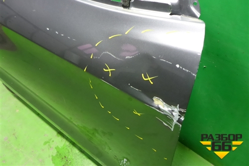 Дверь передняя правая (H01004EAMA) для Nissan Qashqai (J11E) с 2013г