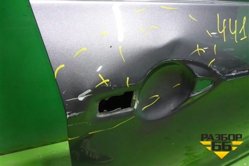 Дверь передняя правая (H01004EAMA) для Nissan Qashqai (J11E) с 2013г