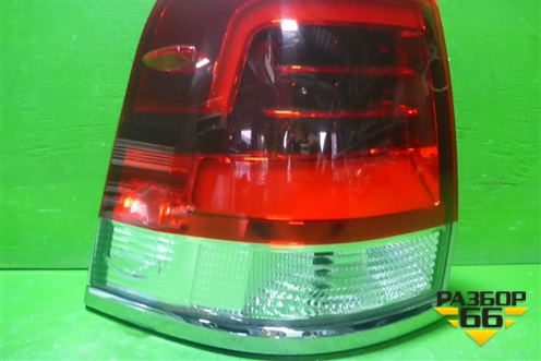 Фонарь задний наружный левый (после 2015г) (8156160B70) для Toyota Land Cruiser (200) с 2008г