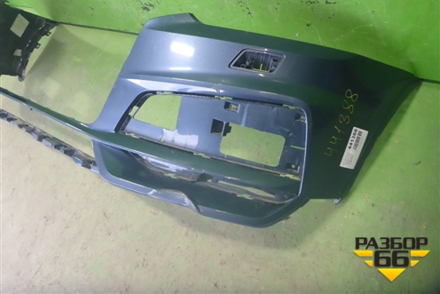 Бампер передний (после 2014г S-Line под омыватели) (8U0807437AS) для Audi Q3 с 2011-2018г