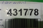 Накладка на решетку переднего бампера (после 2015г) (6RF853101A) для Volkswagen Polo (седан) с 2010г