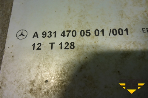 Бак топливный Грузовой (1590мм на 670мм на 630мм(500л) (A9314700501) для Mercedes Benz  TRUCK Axor 2 с 2004г