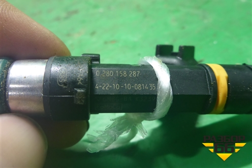 Форсунка инжекторная электрическая (1.8л L8) (0280158287) для Mazda Mazda 6 (GH) с 2007-2012г