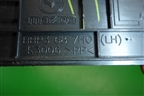 Накладка порога внутренняя заднего левого (в проём) (BBP3687H0) для Mazda Mazda 3 (BL) с 2009-2013г