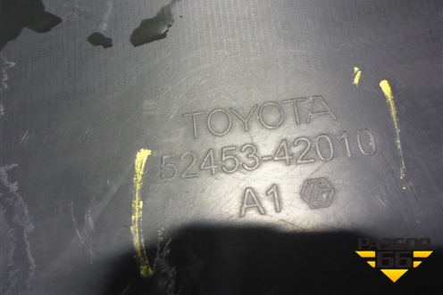 Накладка заднего бампера (после 2015г) (5245342010) для Toyota Rav-4 с 2012-2019г