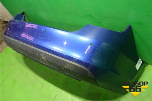 Бампер задний (под парктроник) (60U807421B) для Skoda Rapid с 2013г