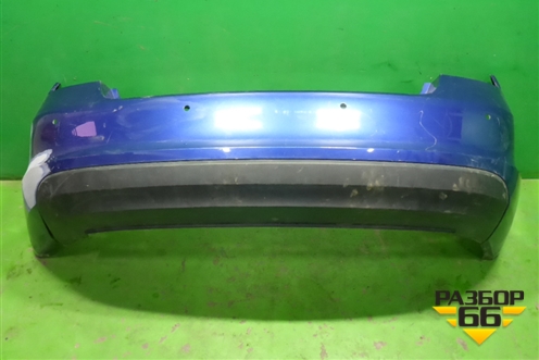 Бампер задний (под парктроник) (60U807421B) для Skoda Rapid с 2013г