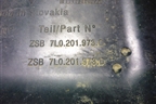 Защита топливного бака (левая) (7L0201973C) для Volkswagen Touareg c 2002-2010г