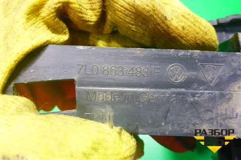 Накладка порога внутренняя переднего левого (передняя часть) (7L0863483F) для Volkswagen Touareg c 2002-2010г