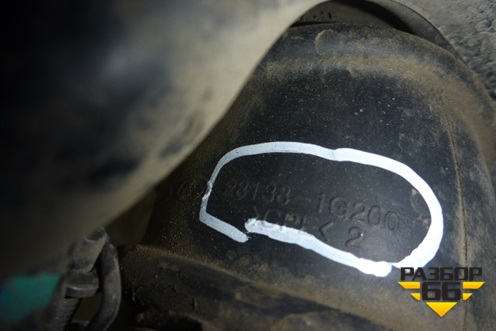 Патрубок воздушного фильтра для Kia Rio с 2005-2011г